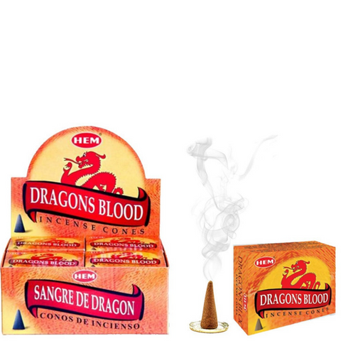 Hem Dragons Blood Cone Incense