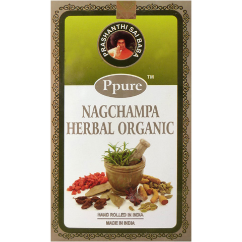 Ppure-Nagchampa Herbal Organic Incense