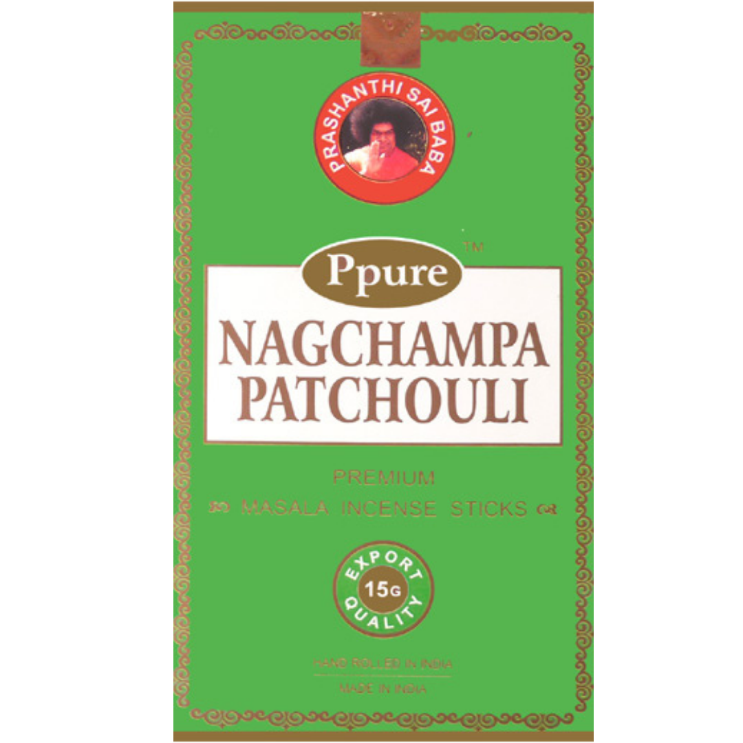 Ppure-Nagchampa Patchouli Incense