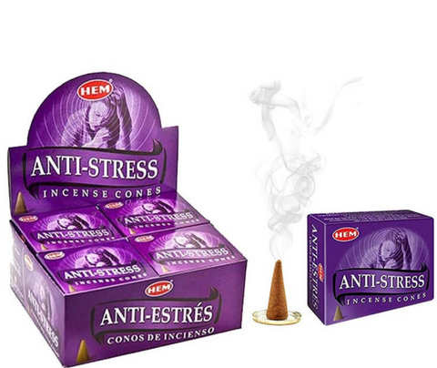 Hem Anti-Stress Cone Incense