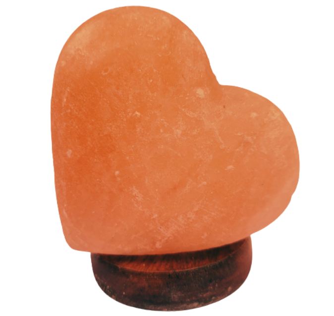Himalayan Pink Salt Lamp Love Heart Shape