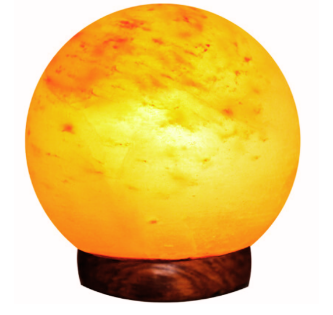 Round Natural Himalayan Salt Lamp