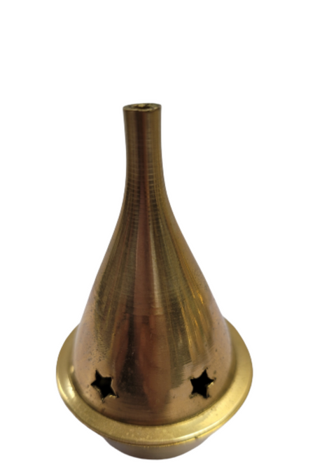 Brass Incense Cone Burner (Assorted Styles)