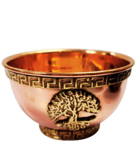 Copper Tree of Life Offering Bowl 2.9oz