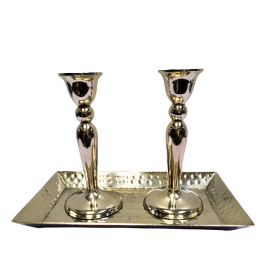 Candle Holder with Tray