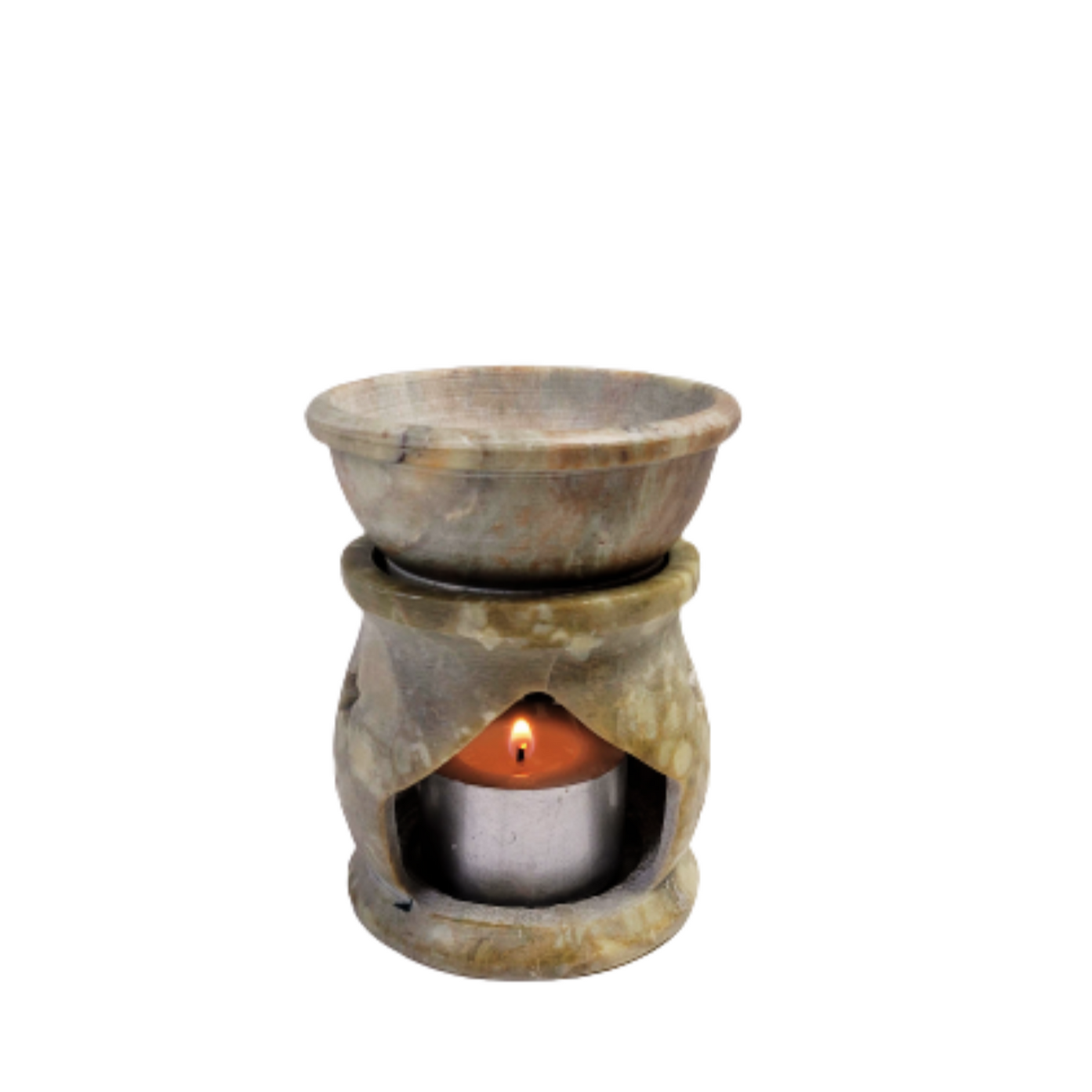 Soapstone Tea Light Oil Burner