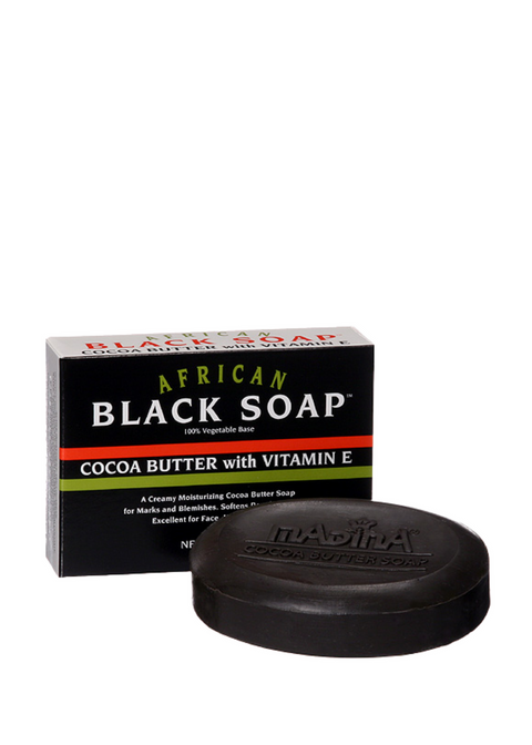 African Black Soap (Cocoa Butter with Vitamin E)