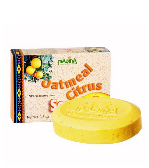 Oatmeal citrus bar soap