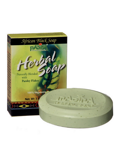 Madina Herbal Soap with Parsley Flakes