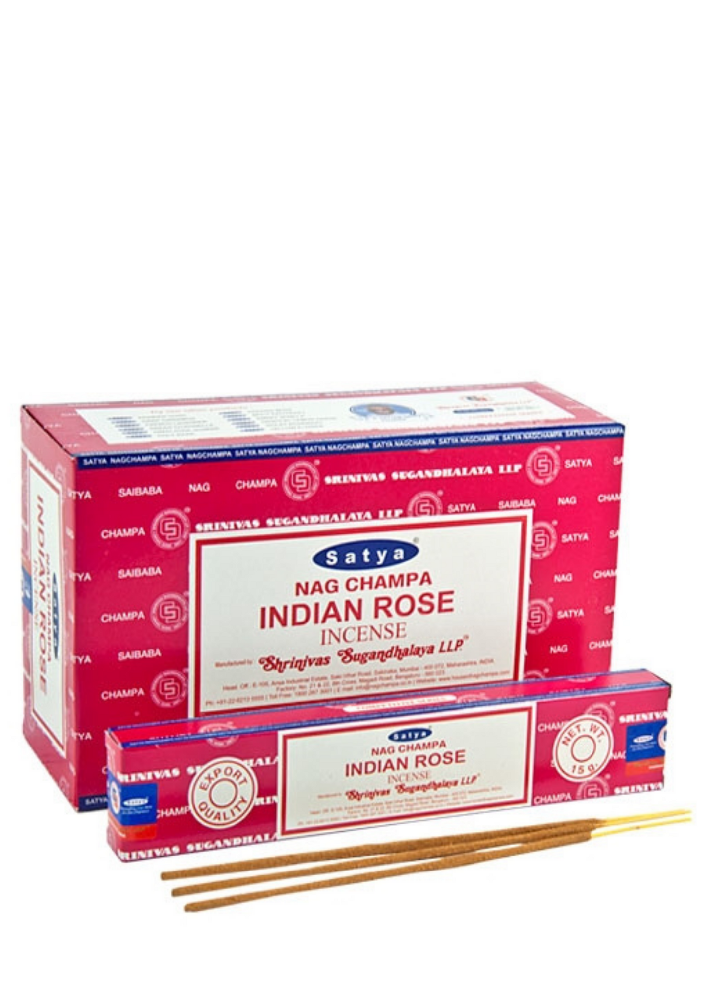Satya Nag Champa Indian Rose Incense