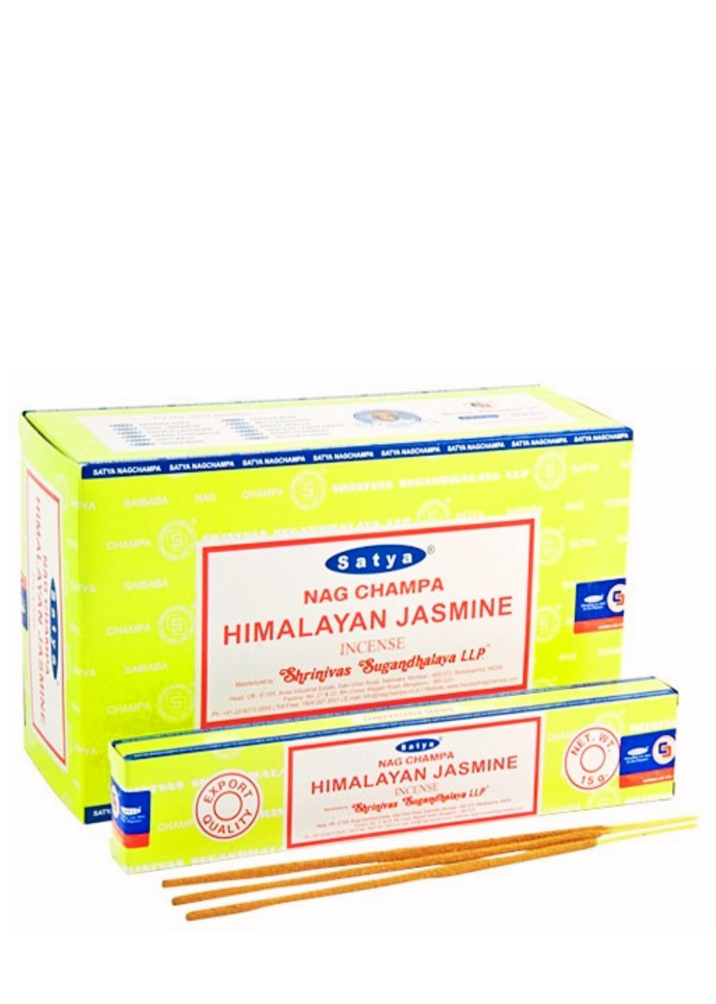 Satya Nag Champa Himalayan Jasmin Incense