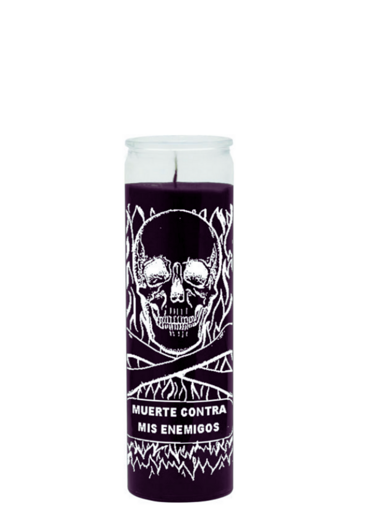 Protection From Enemies (Black) 1 Color 7 Day Candle