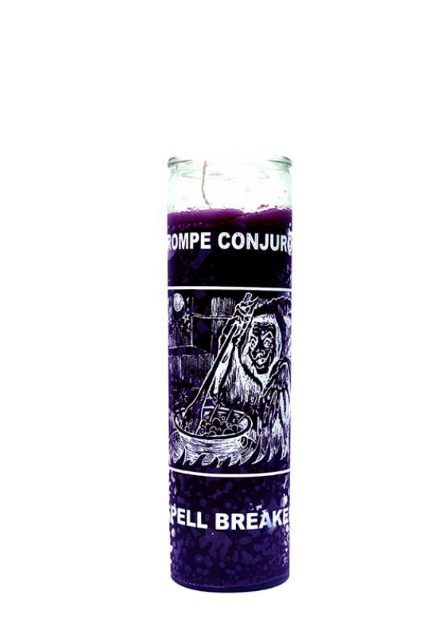 Spell Breaker (Purple) 1 Color 7 Day Candle