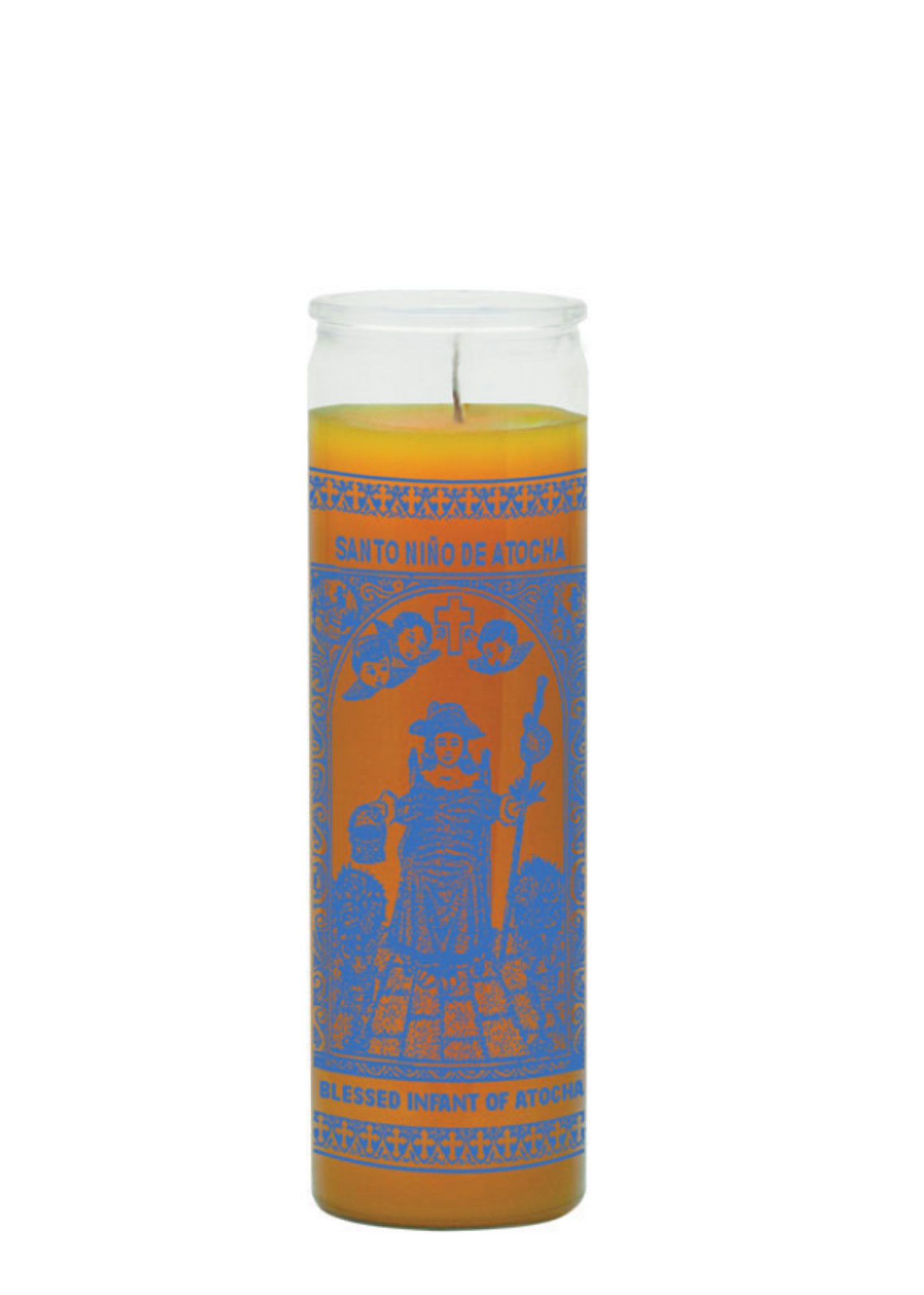 Child of atocha (gold) 1 color 7 day candle