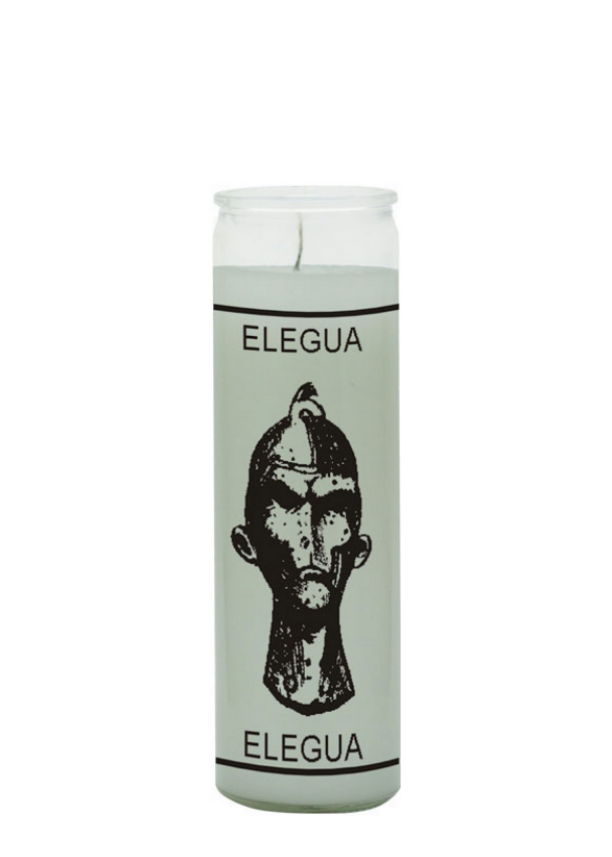 Elegua (white) 1 color 7 day candle