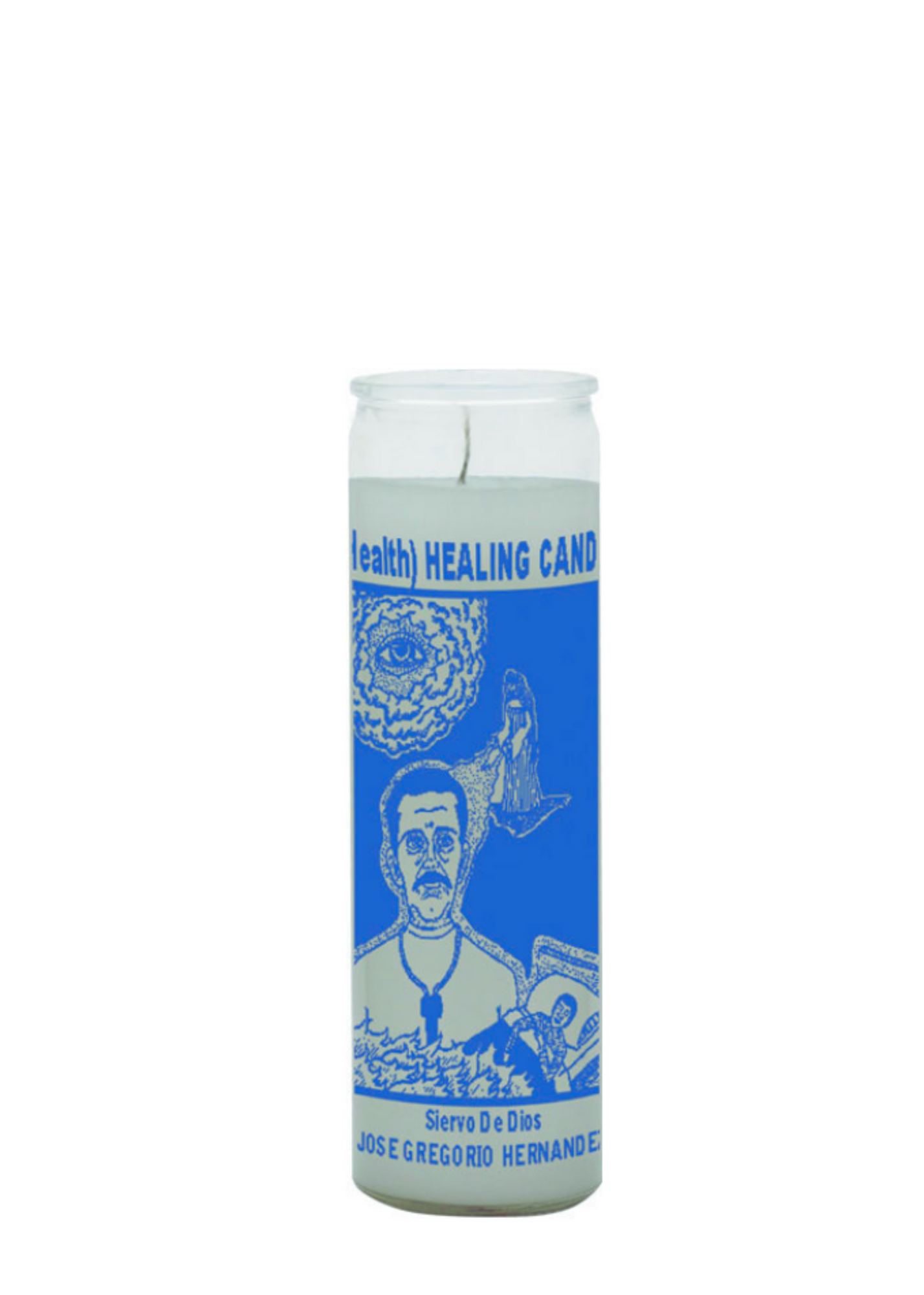 Health healing (white) 1 color 7 day candle