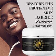 AILKE Collagen 5-in-1 Skin Care Kit before and after comparison showing reduced dark spots and brighter skin.