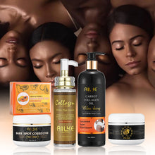 AILKE Collagen Skin Care Facial Cleanser with carrot oil and collagen for nourishment and firmness.