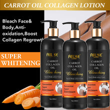 AILKE Collagen Skin Care Facial Cleanser full bottle on white background for daily skin brightening.