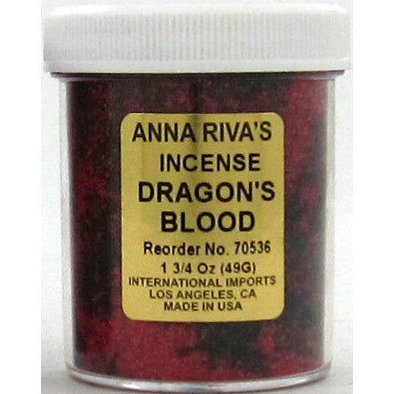 Anna Riva's Dragon's Blood Powder Incense