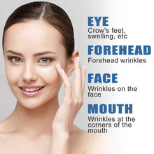 Anti-Aging Firming Lifting Fade Fine Line Face Cream applied to face for lifting and firming treatment.