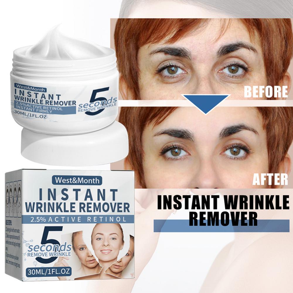 Anti-Aging Firming Lifting Fade Fine Line Face Cream vitamin A and antioxidant ingredients display.