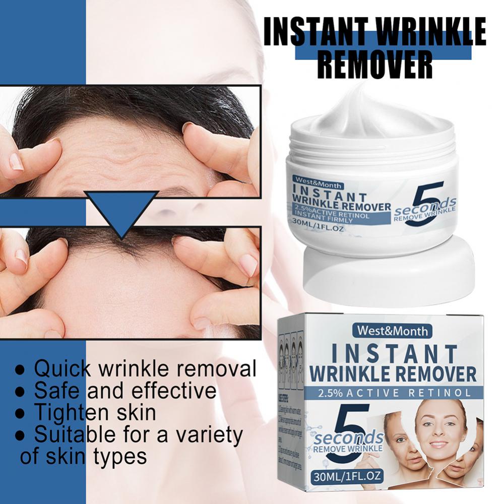 Anti-Aging Firming Lifting Fade Fine Line Face Cream cream texture showing smooth absorbing consistency.