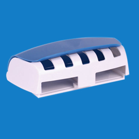 Automatic Toothpaste Dispenser Set in sleek modern design to enhance any bathroom decor.