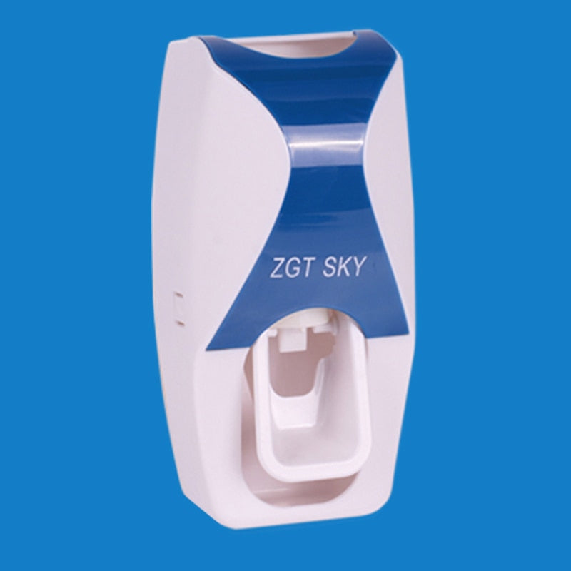 Automatic Toothpaste Dispenser Set fits standard toothpaste tubes for easy daily bathroom use.