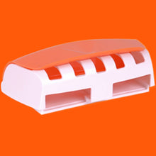 Automatic Toothpaste Dispenser Set controlled dosing reducing toothpaste waste for eco-friendly use.