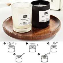 Fragrance candle jars with smokeless burn for aromatherapy, home fragrance, and peaceful evening use.