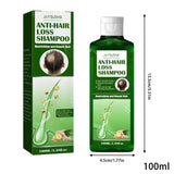 Ginger Anti-Dandruff Shampoo lifestyle photo showing woman with clean, soft hair results.