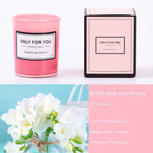 Glass jar scented candle for daily aromatherapy, relaxation, and decorative home fragrance use.