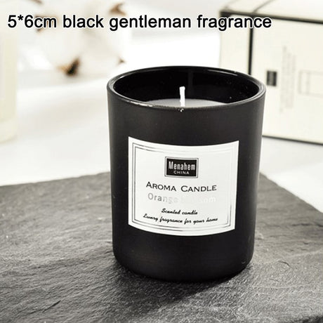 Glass jar smokeless fragrance candles for clean-burning scent enjoyment, home decor, and wellness use.