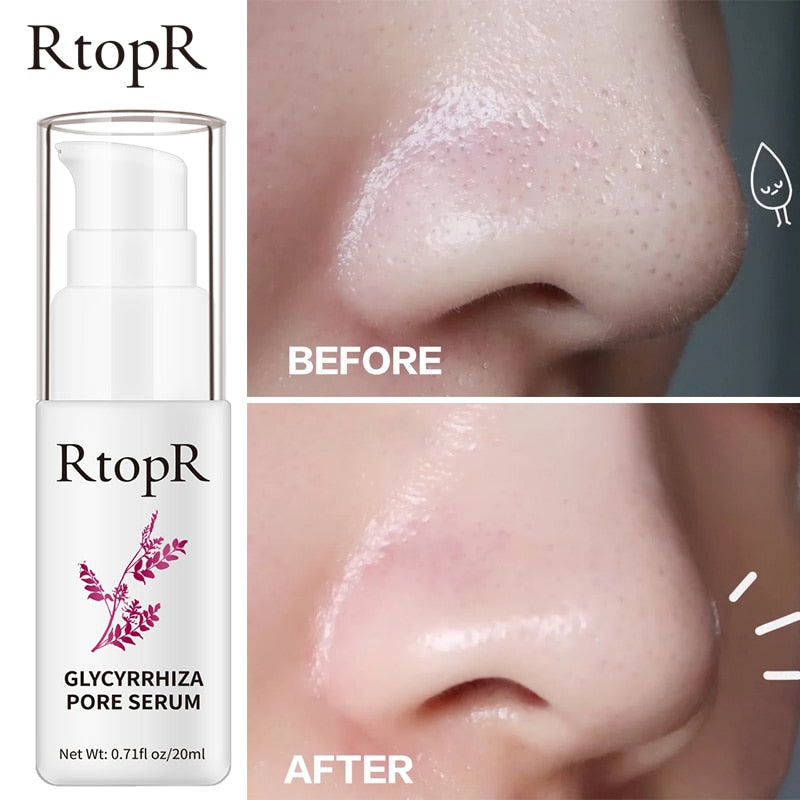Glycyrrhiza Face Pore Repair Serum lightweight serum texture showing fast-absorbing consistency.