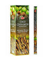 Hem Coco Cinnamon Incense Sticks - coconut and cinnamon fragrance