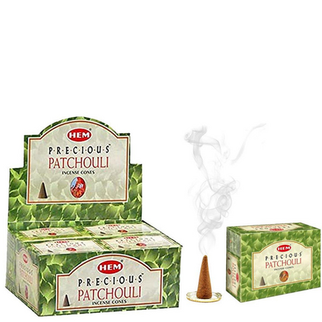 Hem Precious Patchouli incense cone
