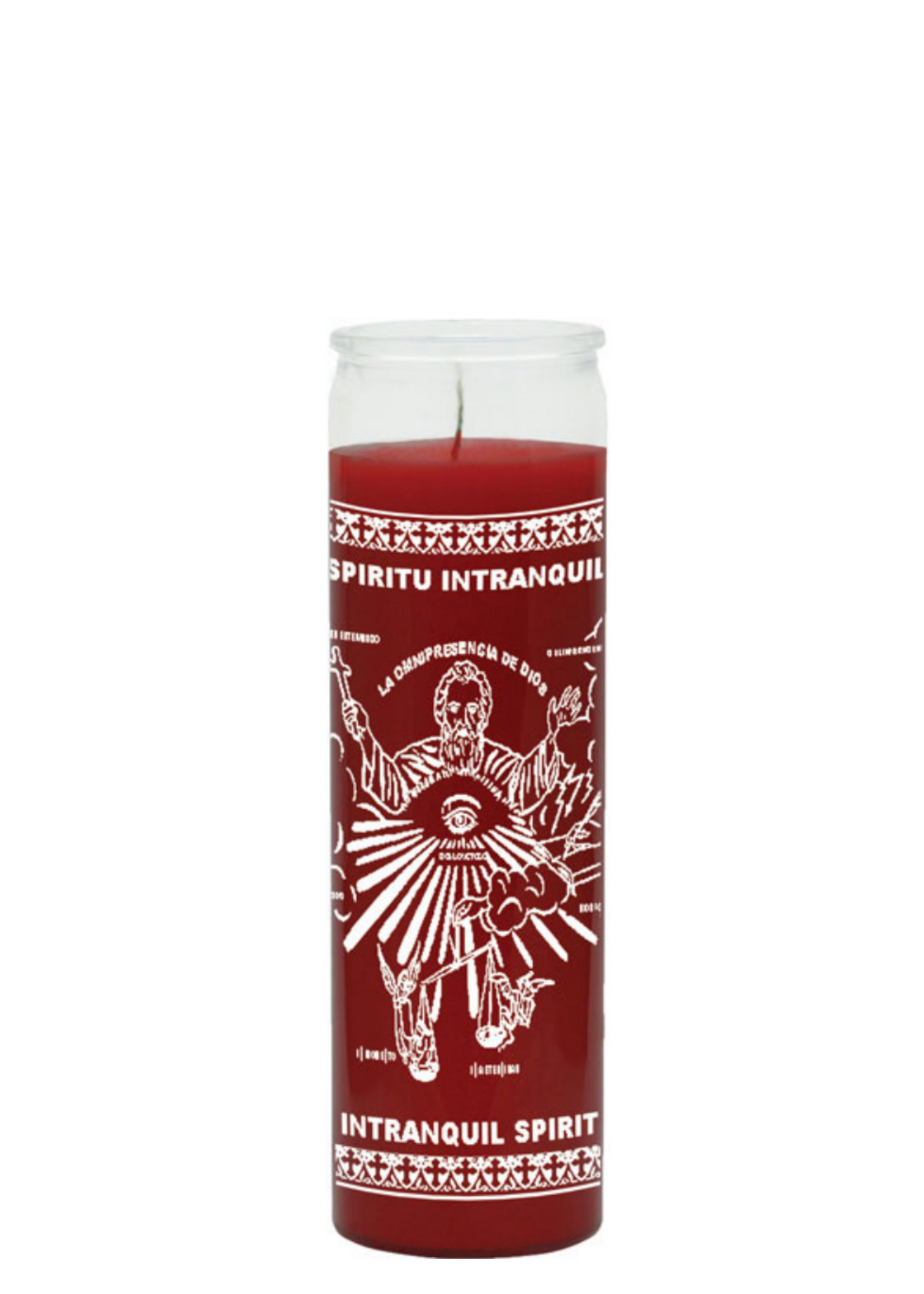 INTRANQUIL SPIRIT (Red) COLOR 7 DAY CANDLE
