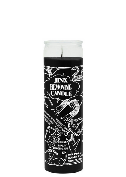 JINX REMOVING (Black) 1 COLOR 7 DAY CANDLE