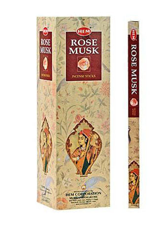 large-hem rose musk incense