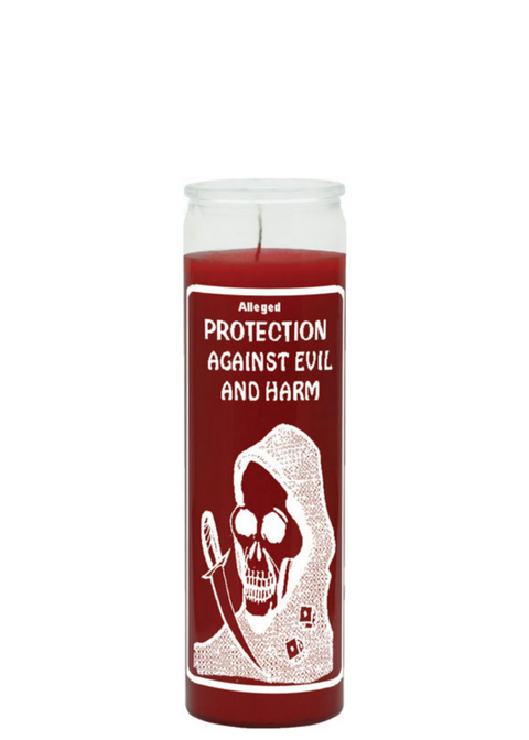 PROTECTION FROM EVIL (Red) 1 COLOR 7 DAY CANDLE (Copy)
