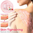 Peach Body Whitening Scrub 100g jar product display for brightening and exfoliating all skin types.