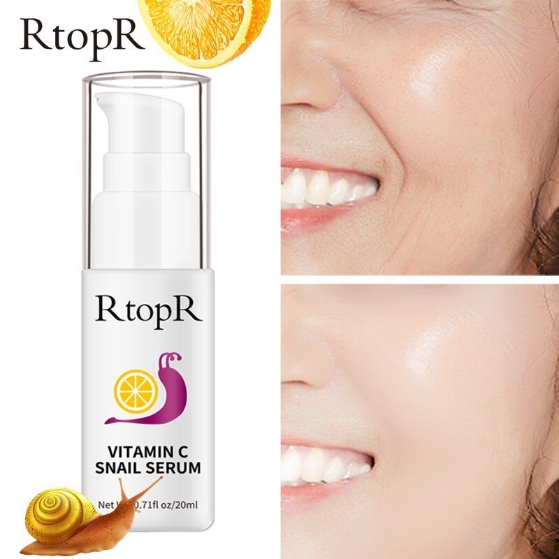 RtopR Anti-Aging Shrink Pore Whitening Face Serum lightweight serum texture and absorption.