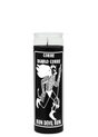 Run Devil Run black 7 day candle in glass jar for spiritual protection, reversal work, and ritual use.