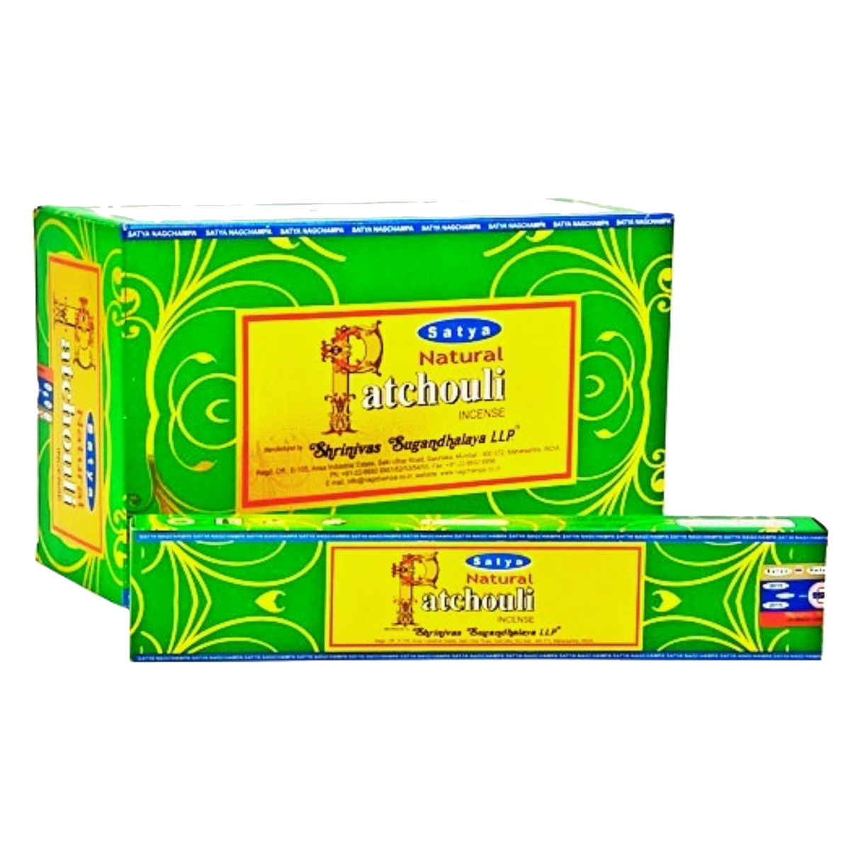 Satya Natural Patchouli incense sticks
