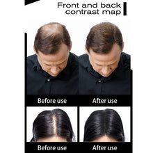 Sevich 100g Hair Fibers Refill application demonstration on thinning hair.