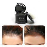 Sevich Waterproof Hairline Powder 4g compact with puff applicator on white background.