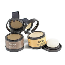 Sevich Waterproof Hairline Powder natural matte finish result on hairline.