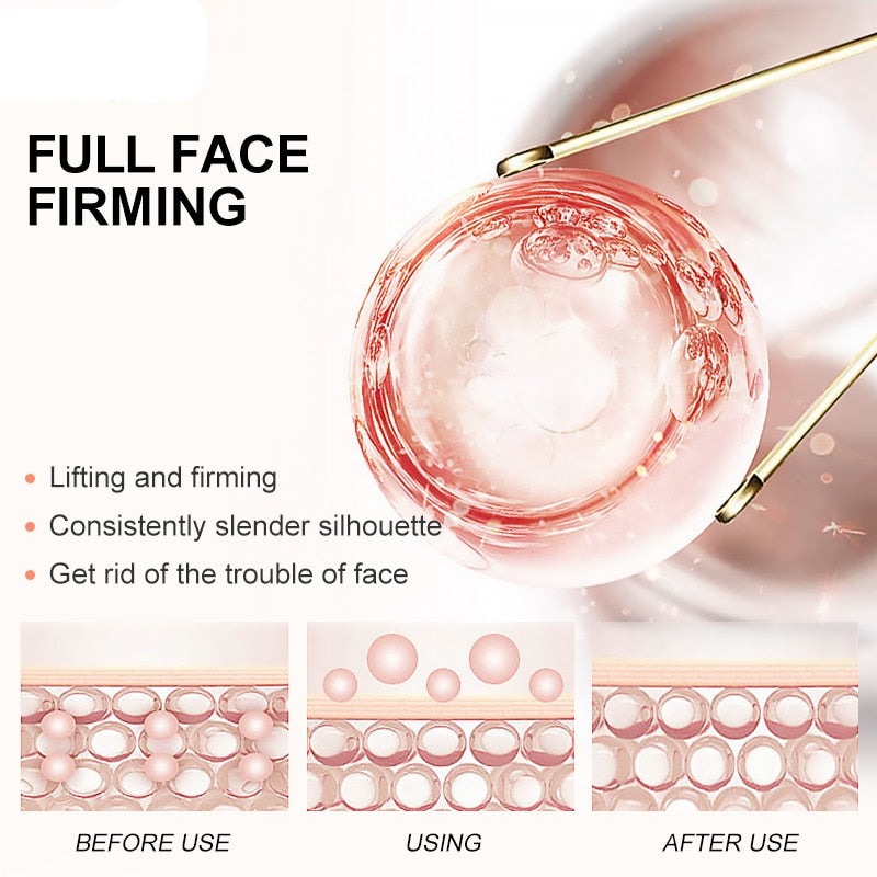 Slimming Face Lifting Firming Massage Cream lightweight silky texture for fast-absorbing daily face massage.