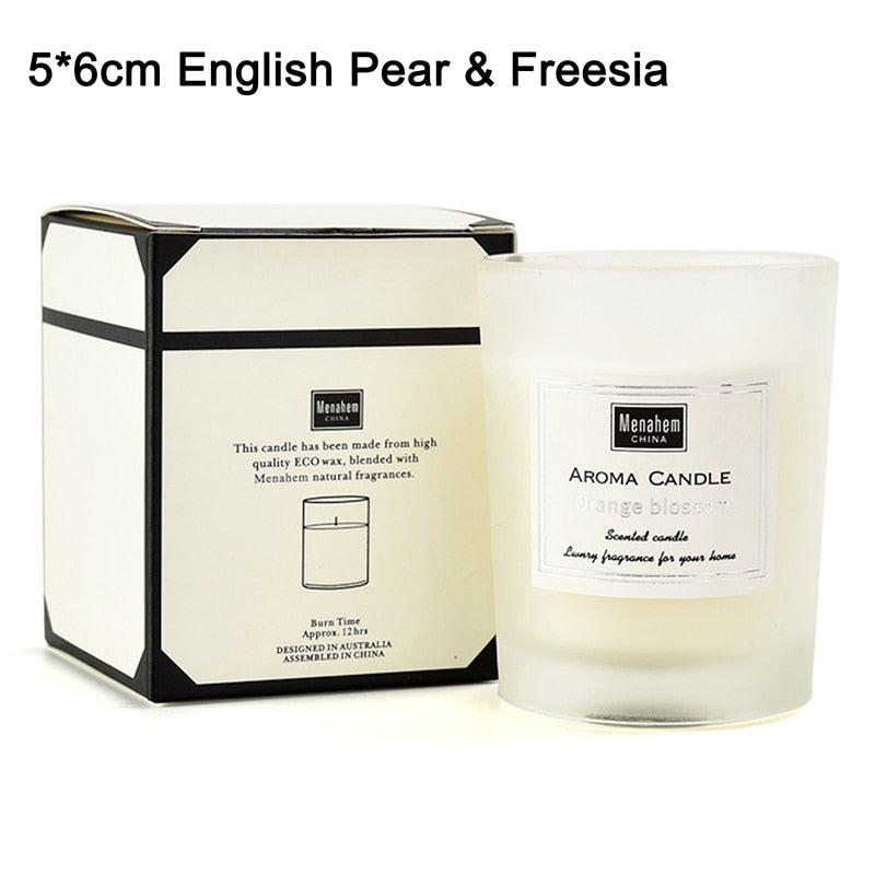 Smokeless candle jars for home fragrance, cozy evenings, and clean indoor aromatic use.